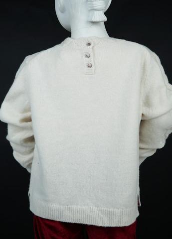 Белый демисезонный свитер Boden