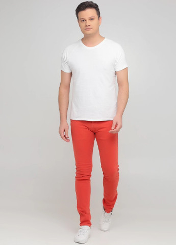 Красные демисезонные джинсы Replay