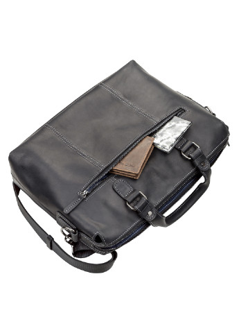 Мужская кожаная сумка 39х27х10,5 см Shvigel (252129571)