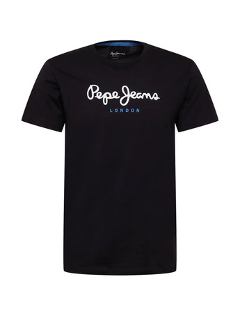 Чорна футболка Pepe Jeans London