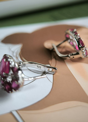 Сережки Silver Flame (354214658)