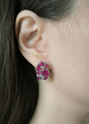 Сережки Silver Flame (354214658)