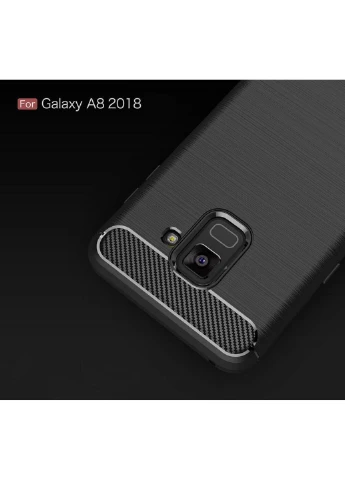 Чохол для мобільного телефону (смартфону) для SAMSUNG Galaxy A8 2018 Carbon Fiber (Black) Laudtec (LT-A73018B) BeCover (201493245)