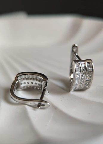 Сережки Silver Flame (336574547)