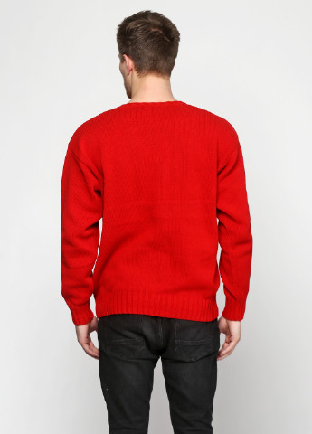 Красный демисезонный пуловер пуловер Barbieri