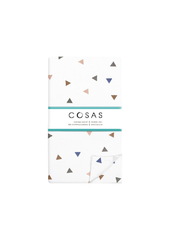 Комплект сімейної постільнї білизни Delta Color Graphite 2x160x220 см (4822052081631) Cosas (251851710)