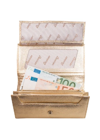 Женский кожаный кошелек 19,5х10,5х3,5 см Desisan (216146409)