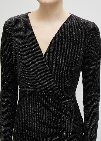 Черное кэжуал платье KOTON