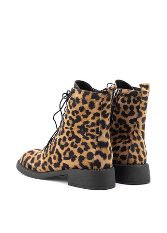 Осенние ботинки берцы Respect без декора из натурального велюра