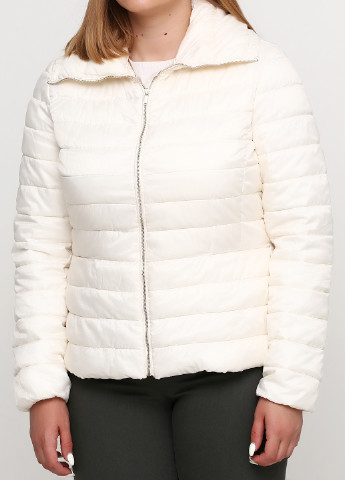 Молочная демисезонная куртка Massimo Dutti