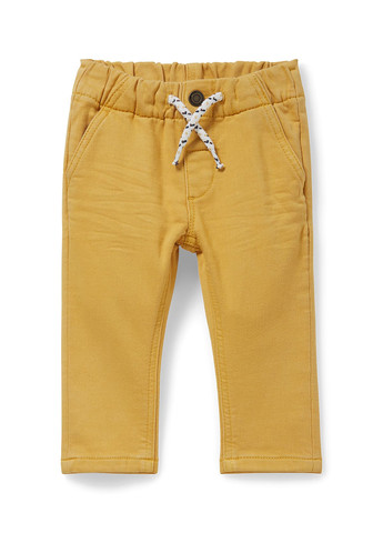 Желтые демисезонные прямые джинсы C&A