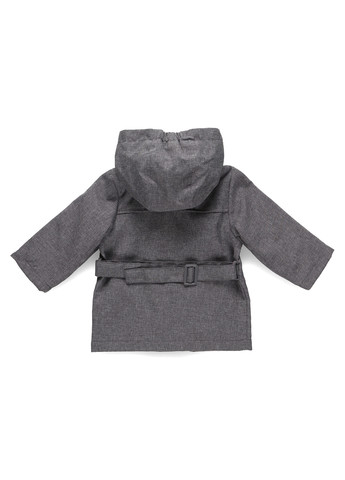 Серое демисезонное Пальто двубортное Chicco