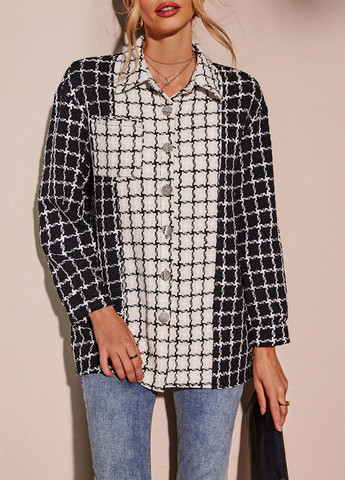 Куртка-рубашка SHEIN (329533195)