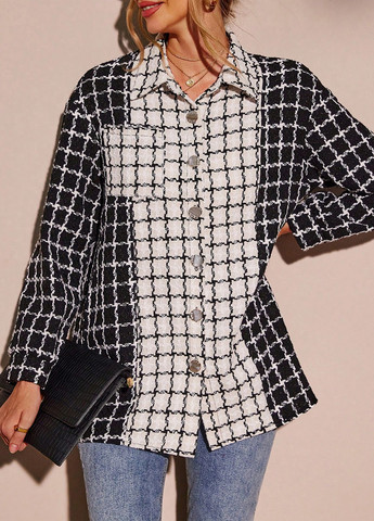 Куртка-рубашка SHEIN (329533195)