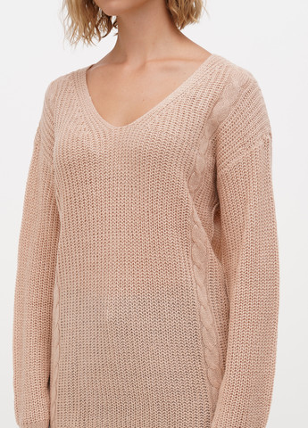 Бежевий демісезонний пуловер пуловер Boohoo