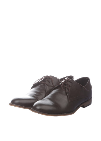Темно-коричневые классические туфли Arthur Jack на шнурках