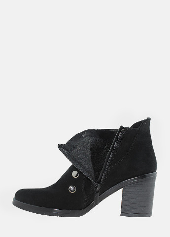 Осенние ботинки ra0060-11 черный Alvista из натуральной замши