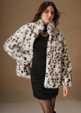 Комбінована зимня куртка SHEIN