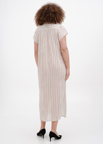 Комбинированное кэжуал платье рубашка NOA noa в полоску
