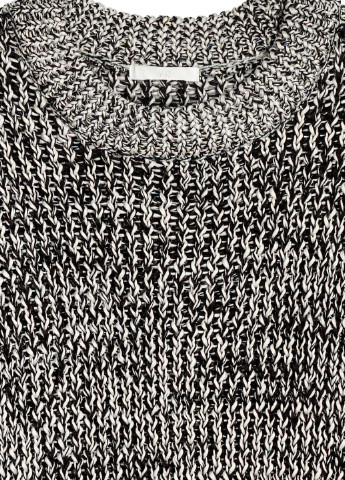 Чорно-білий зимовий светр оверсайз H&M