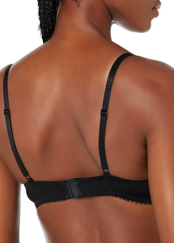 Чорний корбей бюстгальтер Emporio Armani з кісточками поліамід