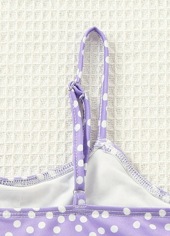 Фіолетовий літній комплект (топ, спідниця) SHEIN