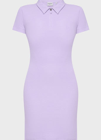 Лілова кежуал сукня поло PRPY однотонна
