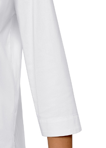 Біла демісезонна блуза Oodji