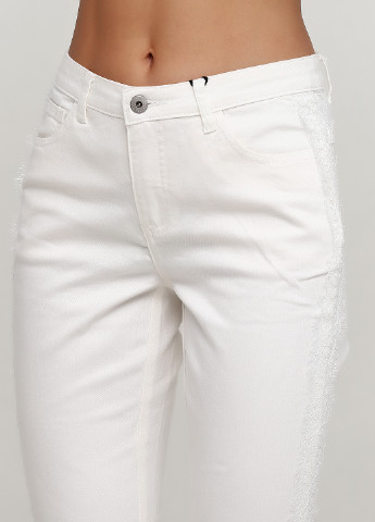 Белые демисезонные слим джинсы B.C. Best Connections