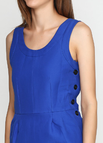 Синее кэжуал платье Marni однотонное