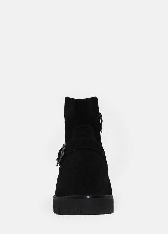 Зимние ботинки rf02511-11 черный Favi из натуральной замши