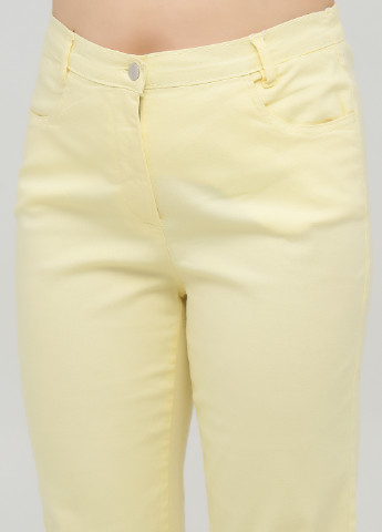 Желтые демисезонные зауженные джинсы Long Island