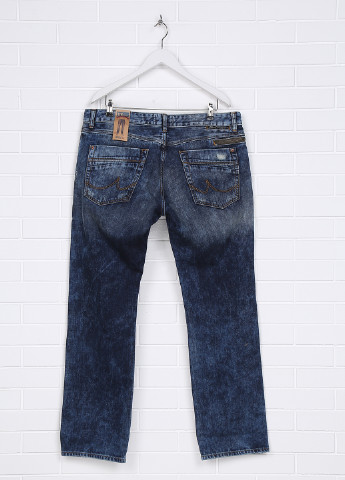 Синие демисезонные прямые джинсы LTB