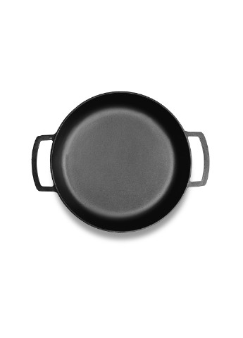 Сковорода чавунна без ручки Жаровня 340 х 70 мм Brizoll (255190805)