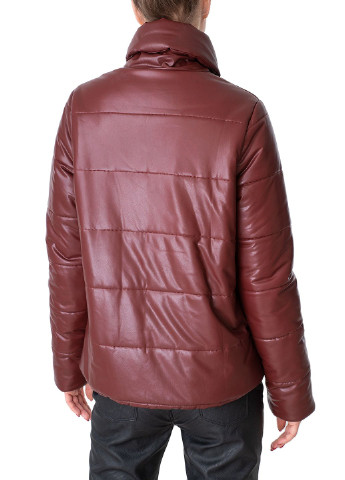Бордовая зимняя куртка Trussardi Jeans