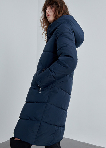 Темно-синя зимня куртка Reserved