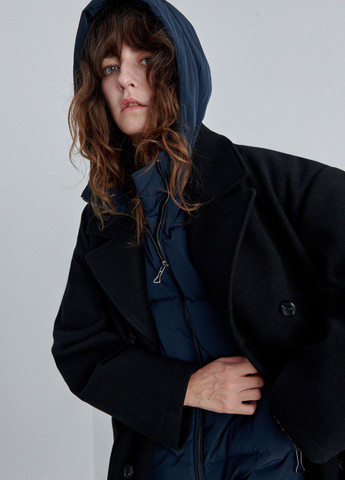 Темно-синяя зимняя куртка Reserved