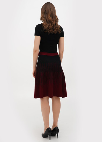 Чорна кежуал сукня кльош Sassofono однотонна