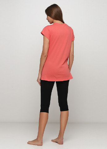 Оранжевый демисезонный комплект (футболка, бриджи) Роза