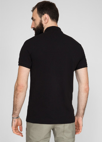 Черная футболка-поло для мужчин G-Star Raw с логотипом