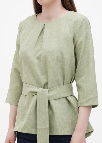 Сіро-зелена блуза Dioni