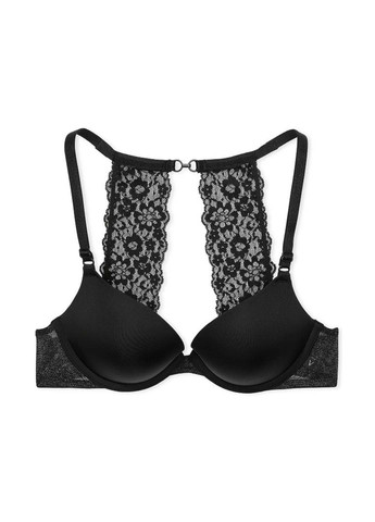 Чорний демісезонний комплект (бюстгальтер, трусики) Victoria's Secret