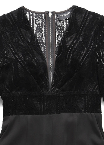 Комбинезон Mossman комбинезон-брюки однотонный чёрный кэжуал полиэстер