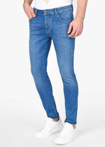 Синие демисезонные джинсы John Richmond
