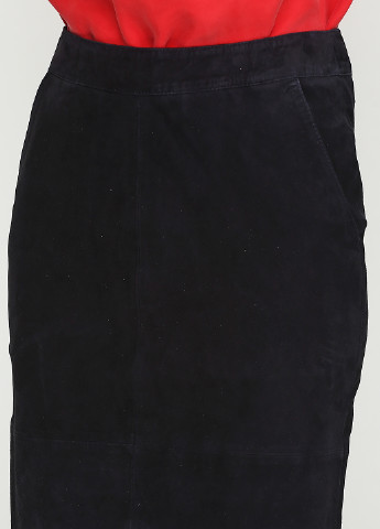 Темно-синяя кэжуал однотонная юбка Gestuz с высокой талией