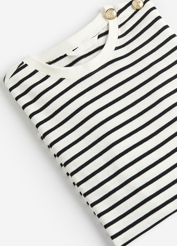 Черно-белый демисезонный джемпер джемпер H&M