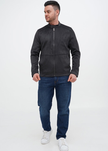 Темно-серая демисезонная куртка Trend Collection