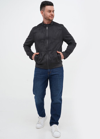 Темно-серая демисезонная куртка Trend Collection