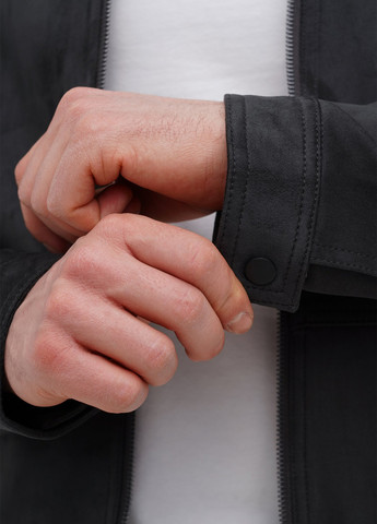 Темно-серая демисезонная куртка Trend Collection