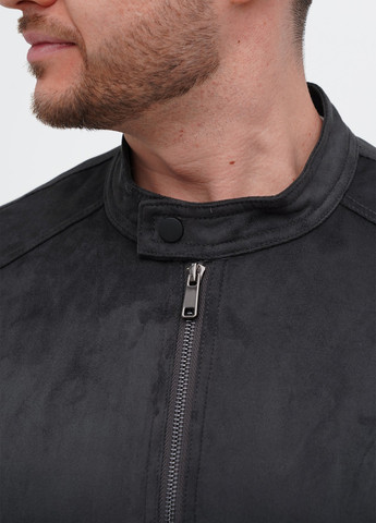 Темно-серая демисезонная куртка Trend Collection